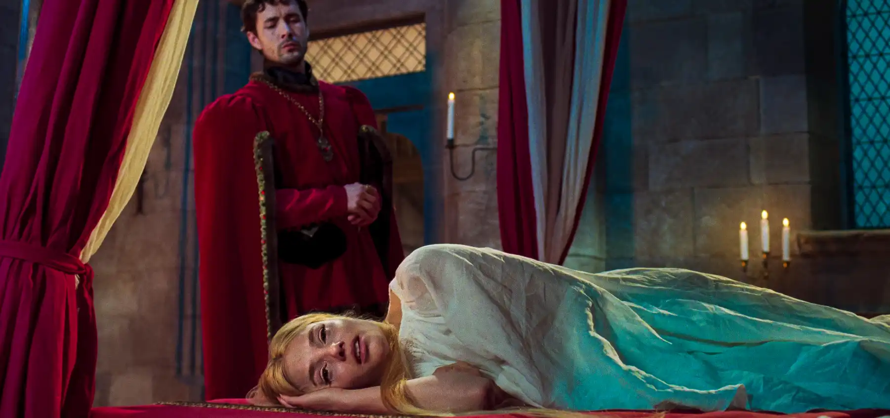 Jonah Hauer-King and Kristine Froseth Star in Anna Biller’s Ghost Story ‘The Face of Horror’ (Exclusive First Look)